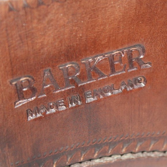 NEW Barker Made in England Armstrong Black Calf  Leather Oxford Shoe $430.00 - Picture 11 of 16